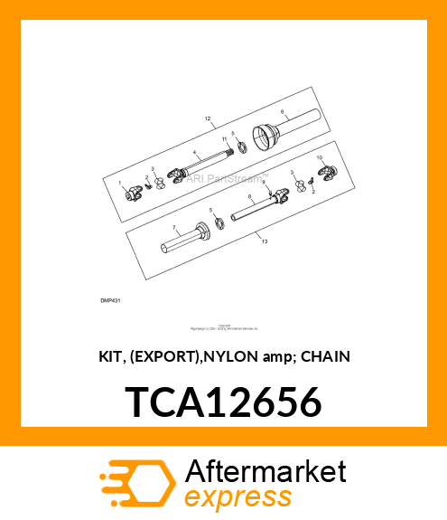 KIT, (EXPORT),NYLON amp; CHAIN TCA12656