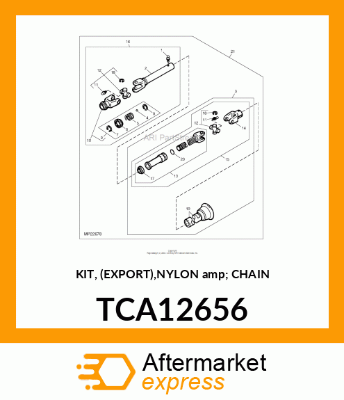 KIT, (EXPORT),NYLON amp; CHAIN TCA12656