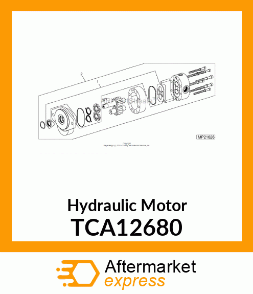 Hydraulic Motor TCA12680