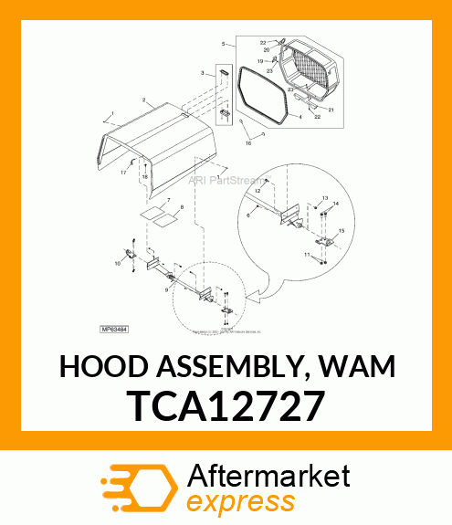 Hood TCA12727