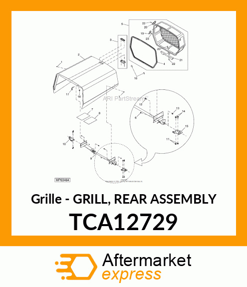 Grille TCA12729