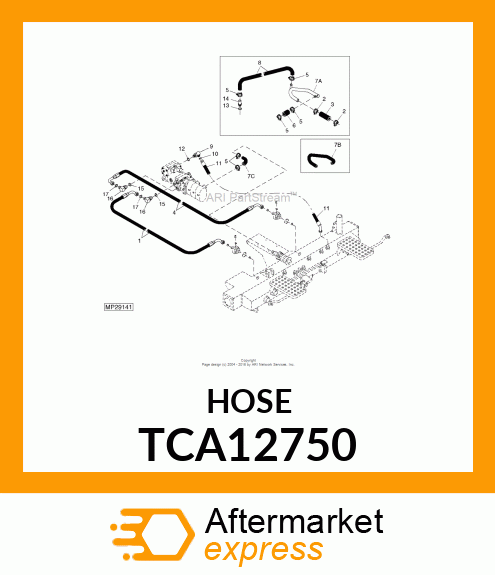 Hose TCA12750