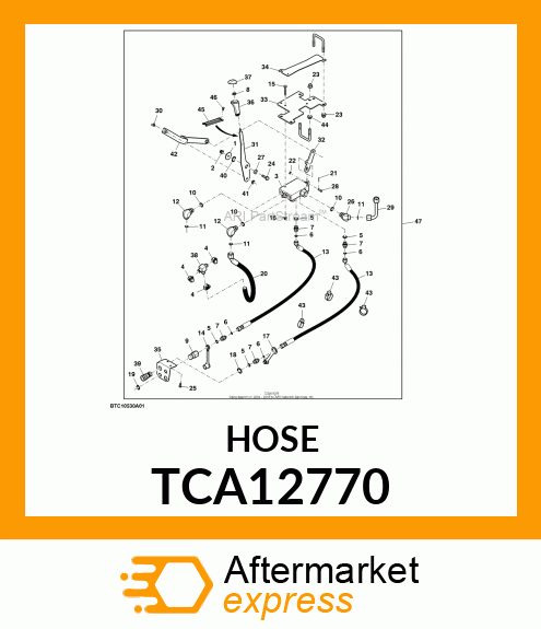 Hose TCA12770