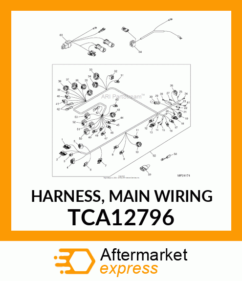 Wiring Harness TCA12796