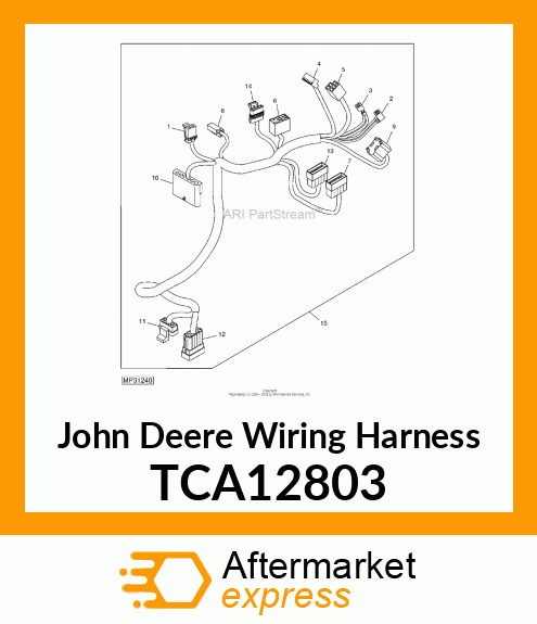 HARNESS, CONSOLE (LWFM) TCA12803