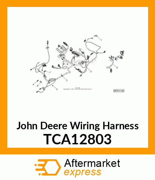 HARNESS, CONSOLE (LWFM) TCA12803