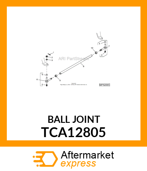 JOINT, BALL TCA12805