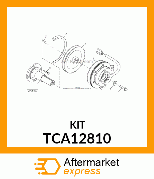 KIT, ENGINE BALANCE SHEAVE TCA12810