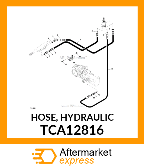 HOSE, HYDRAULIC TCA12816