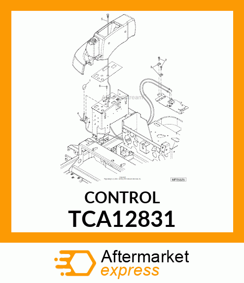 CONTROL, THROTTLE TCA12831