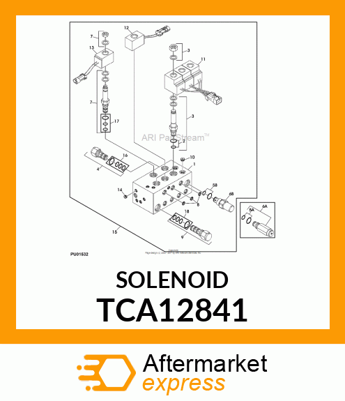 Solenoid Hydraulic Valve TCA12841