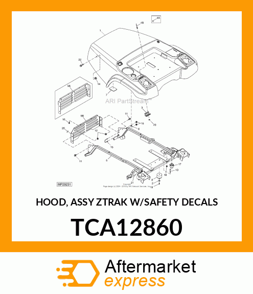 Hood TCA12860