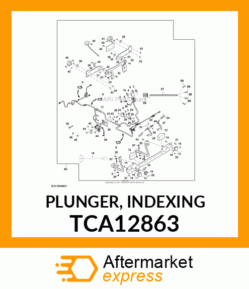 PLUNGER, INDEXING TCA12863