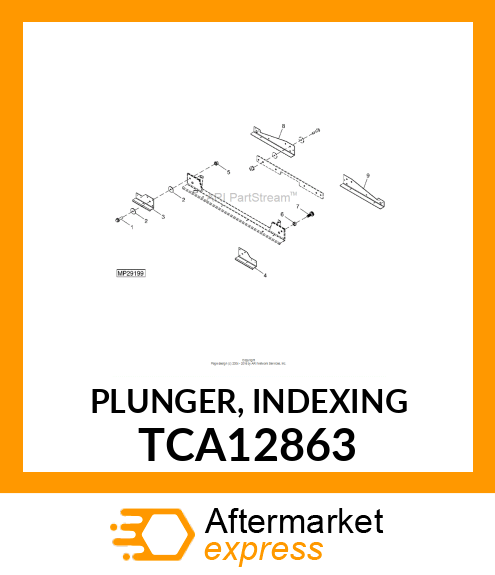 PLUNGER, INDEXING TCA12863