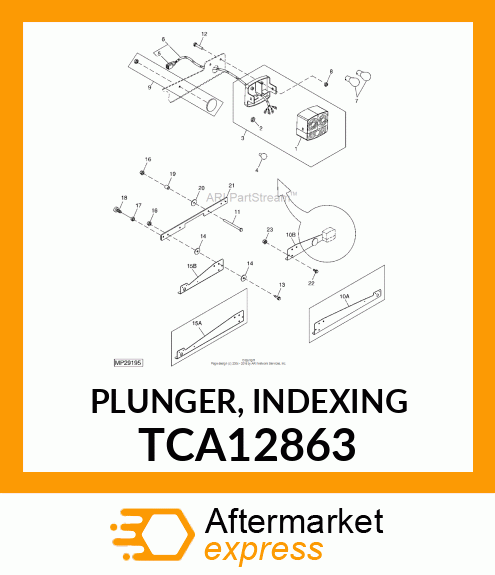 PLUNGER, INDEXING TCA12863