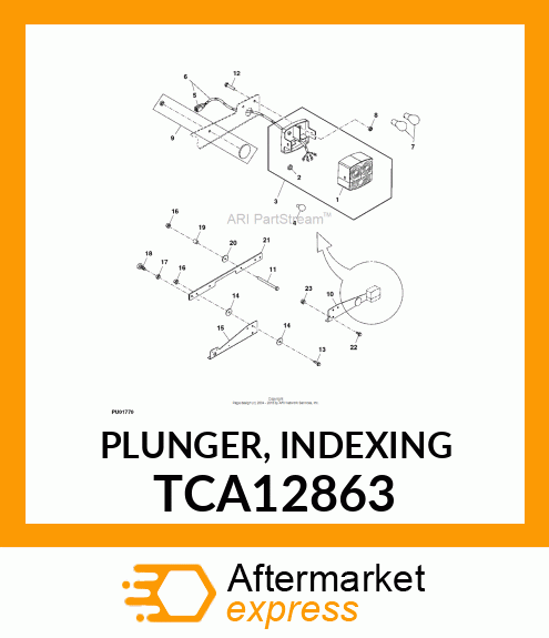 PLUNGER, INDEXING TCA12863