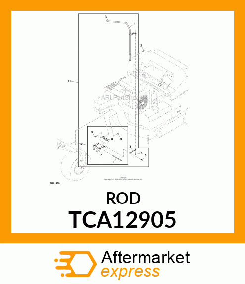 SHIFTER ROD TCA12905