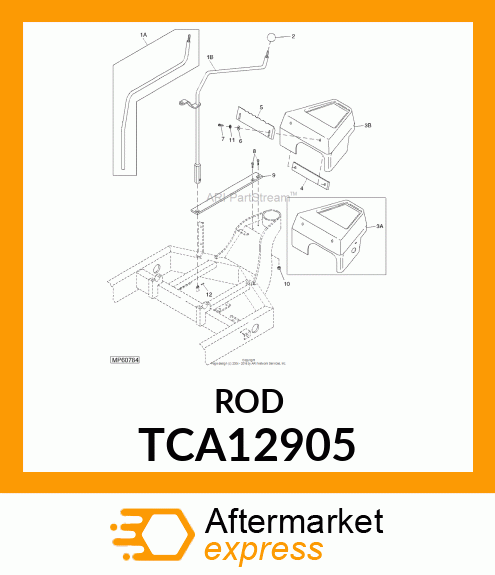 SHIFTER ROD TCA12905