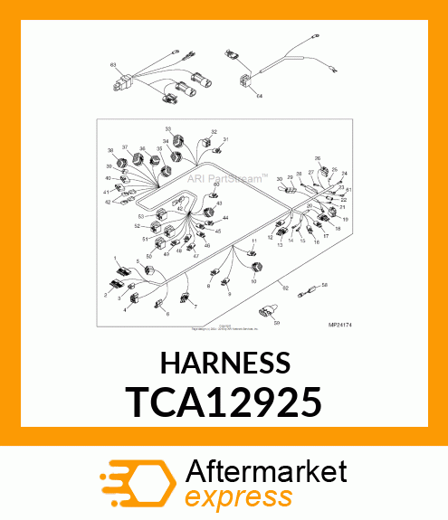 Wiring Harness TCA12925