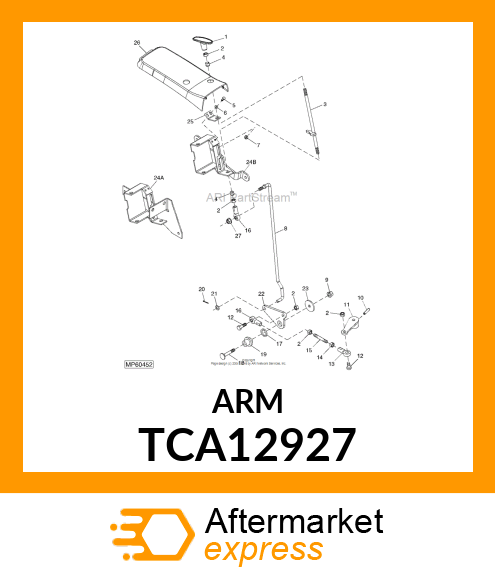 ARM, 4WD (1500 SERIES) TCA12927