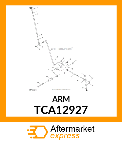 ARM, 4WD (1500 SERIES) TCA12927