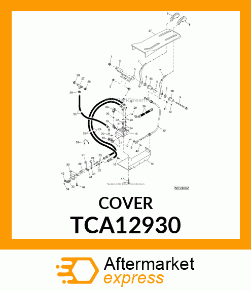 COVER, AUX HYD TCA12930