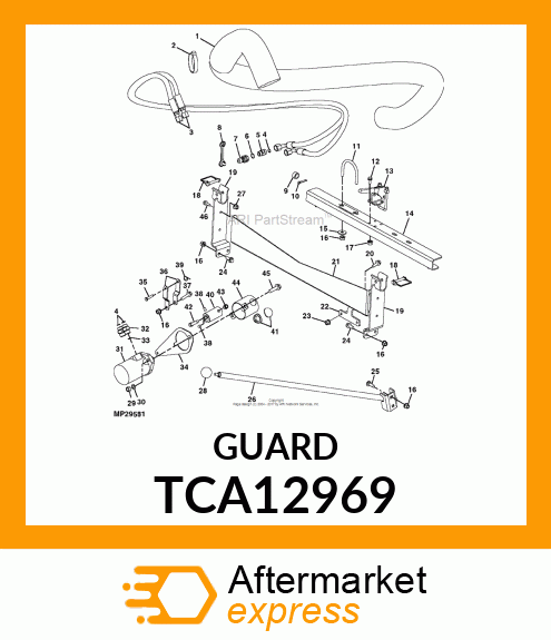 GUARD, PTO TCA12969