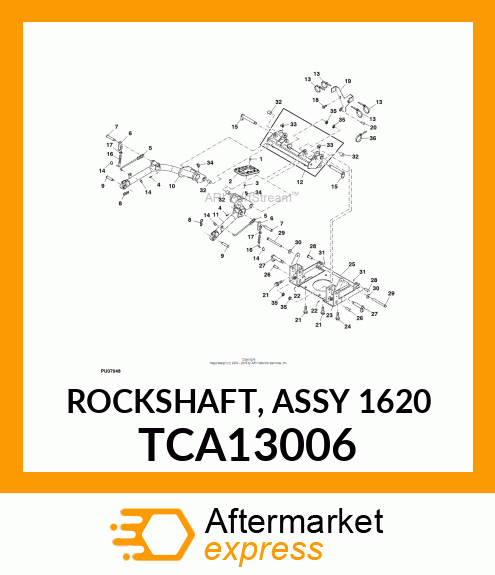 ROCKSHAFT, ASSY (1620) TCA13006