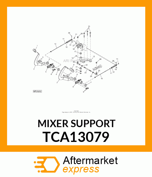 MIXER SUPPORT TCA13079