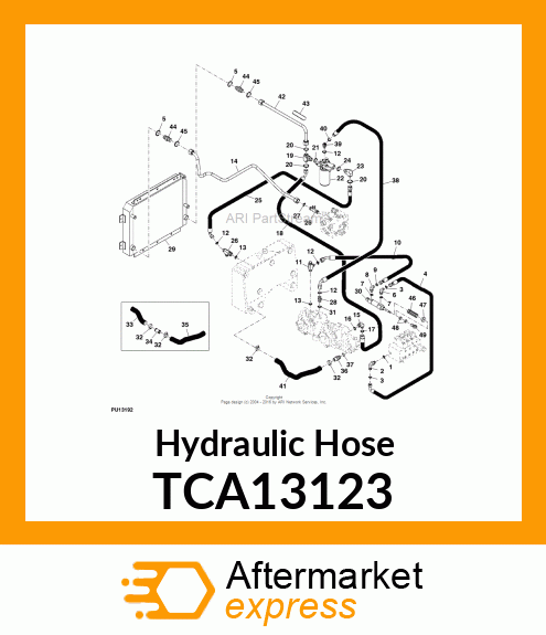 Hydraulic Hose TCA13123