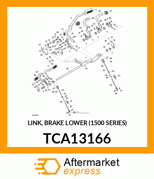 LINK, BRAKE LOWER (1500 SERIES) TCA13166