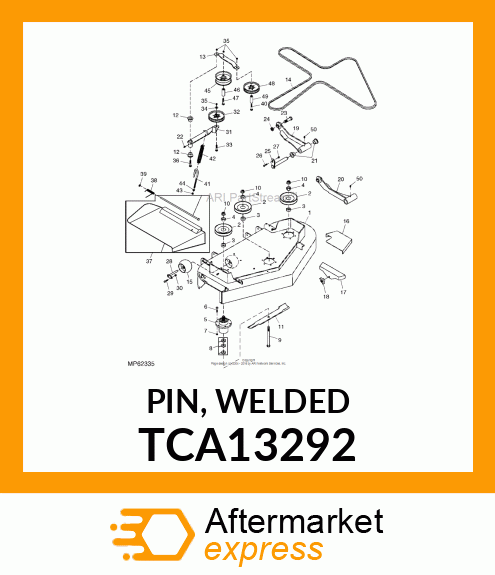 PIN, WELDED TCA13292