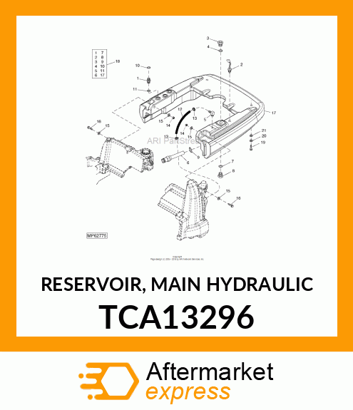 Reservoir TCA13296