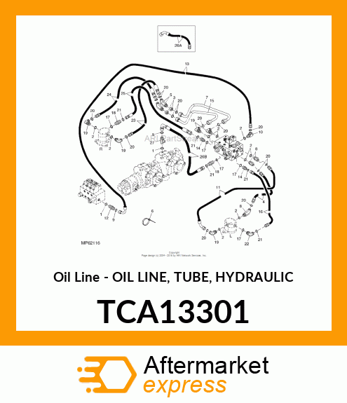 Oil Line TCA13301