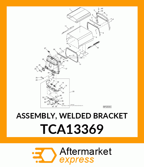 Hinge TCA13369