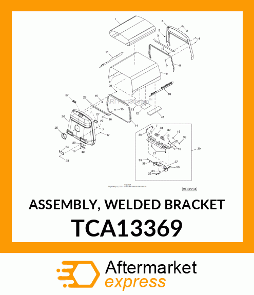 Hinge TCA13369