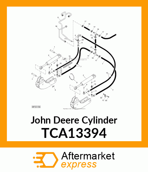 CYLINDER, LIFT TCA13394