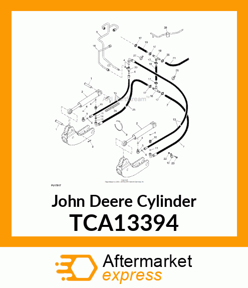 CYLINDER, LIFT TCA13394