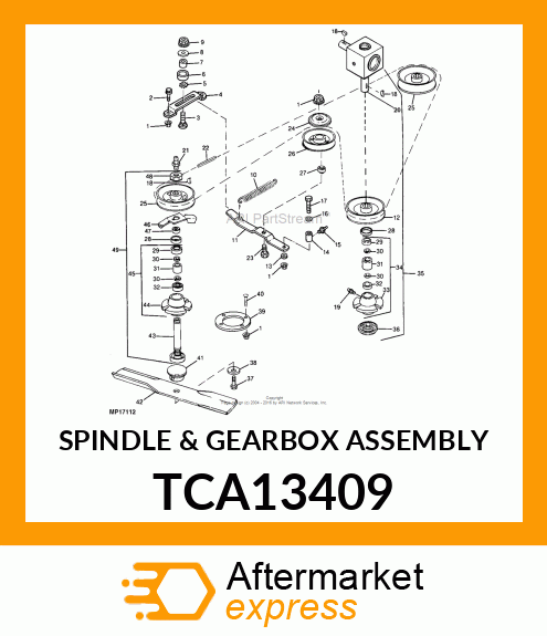 Spindle TCA13409