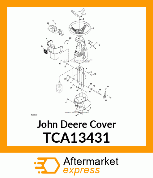 COVER ASM, GAUGE HOUSING TCA13431