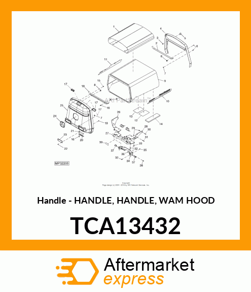 Handle TCA13432