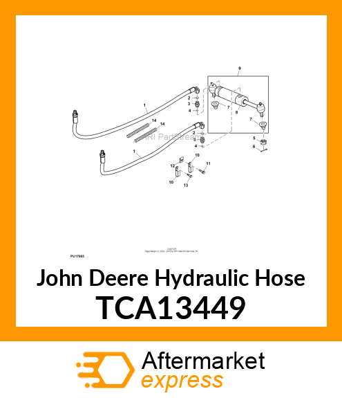 Hydraulic Hose TCA13449