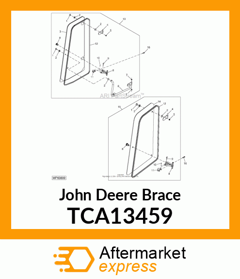 WINDOW BRACE TCA13459