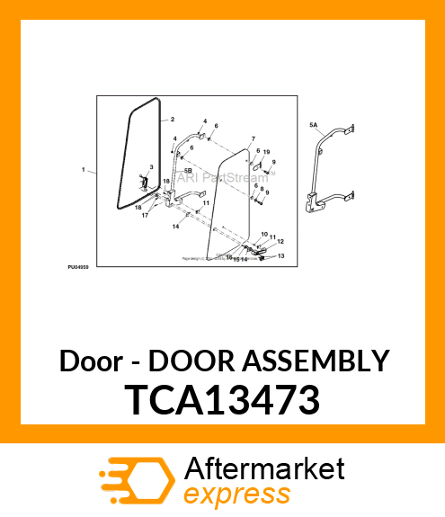 Door - DOOR ASSEMBLY TCA13473