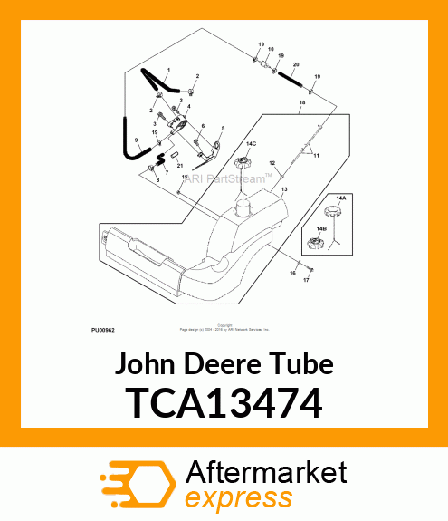 TUBE, FUEL PICKUP TCA13474