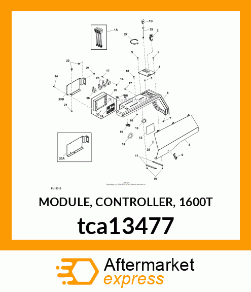 MODULE, CONTROLLER, 1600T tca13477