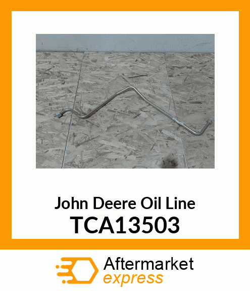 LINE, HYDRAULIC OIL TCA13503