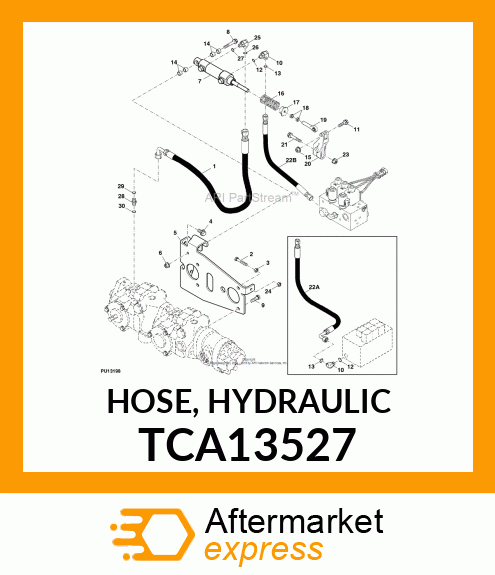 HOSE, HYDRAULIC TCA13527