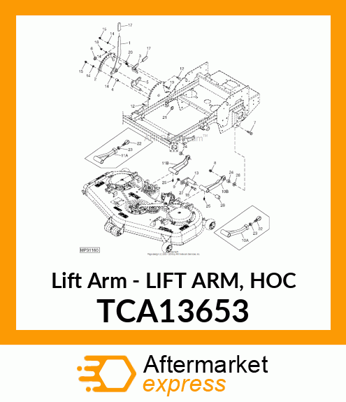 Lift Arm TCA13653