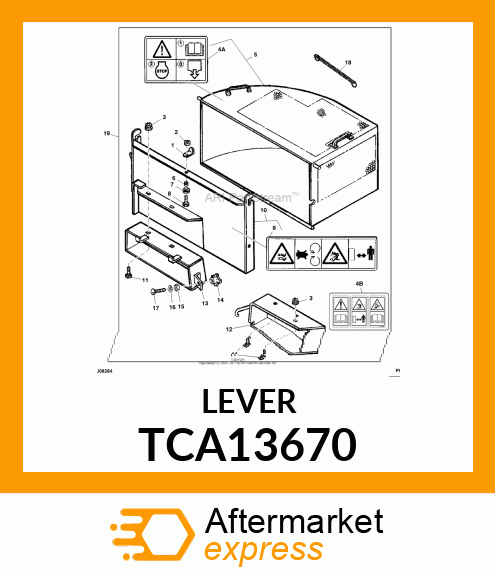 Lever TCA13670